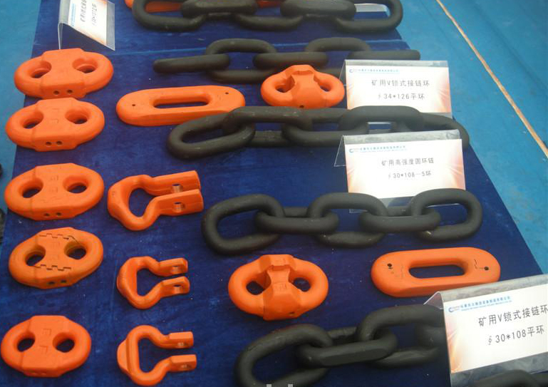 進口連接環，礦用鋸齒連接環 V型索式連接環