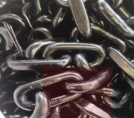 鍛打合金鋼的礦車鏈接三環鏈 鍛打合金鋼的礦車鏈接三環鏈